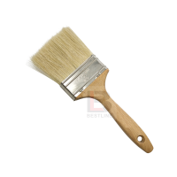 Bristle Paint brush with wood or plastic handle