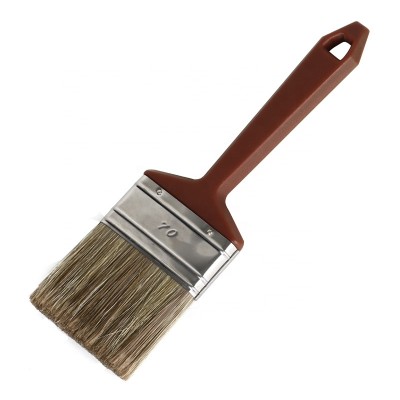 cheap, professional PET/bristle paint brush with plastic handle